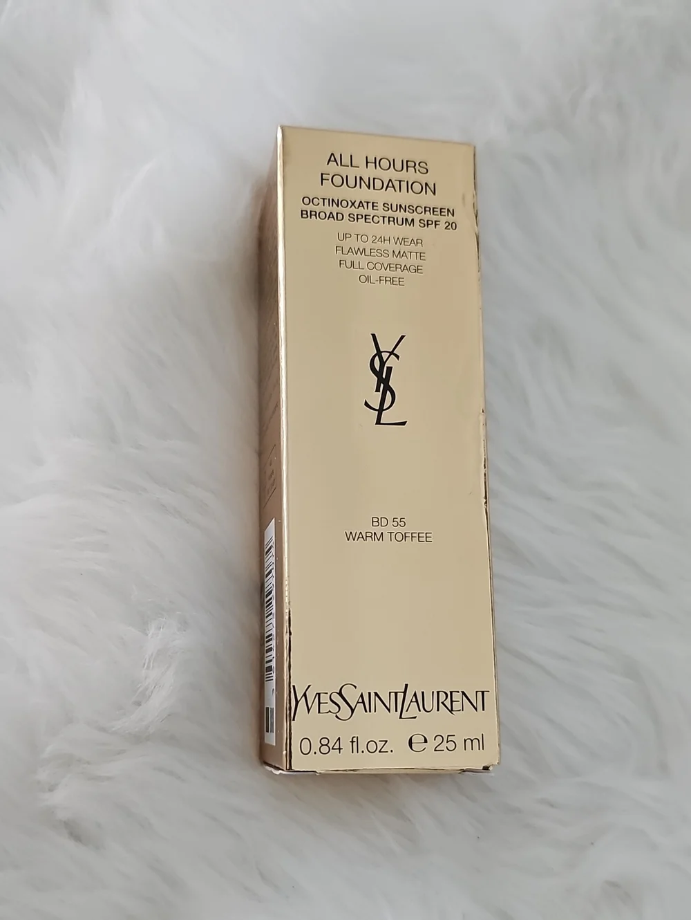Yves Saint Laurent All Hours Foundation - Warm Toffee (BD 55)